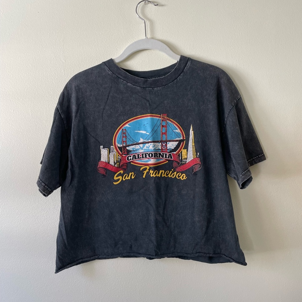 John Galt • San Francisco cropped tee